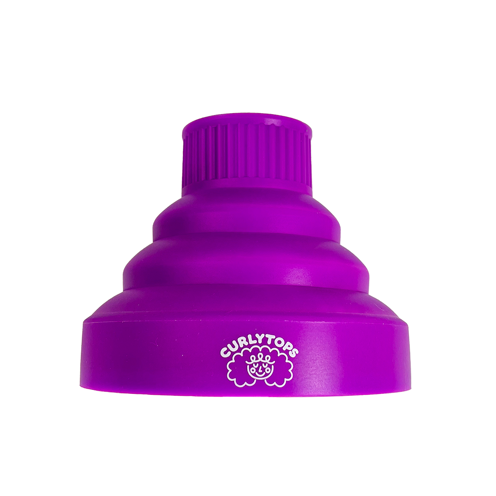 Purple universal silicone hair diffuser