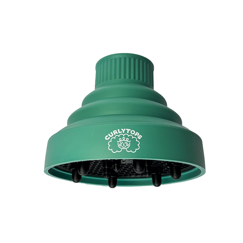 Curlytops Green Silicone Hair Diffuser