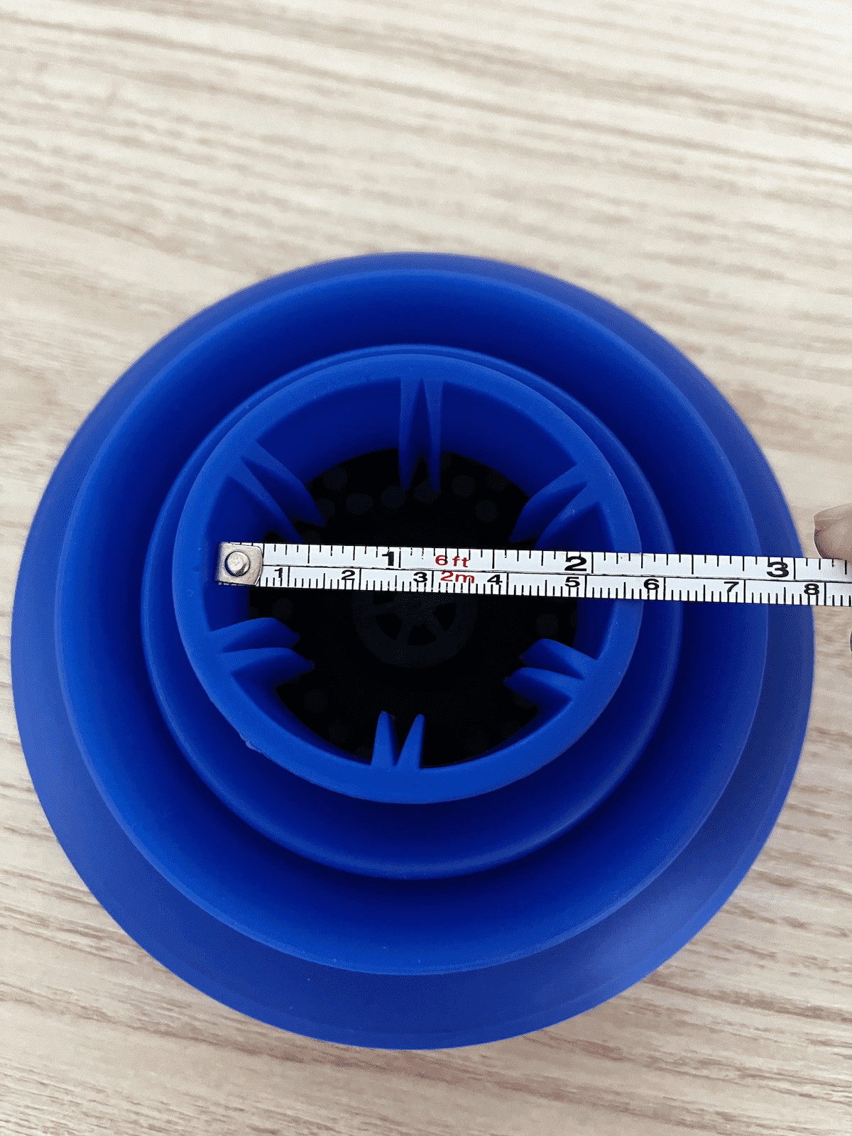 silicone hair diffuser for curly hair - size