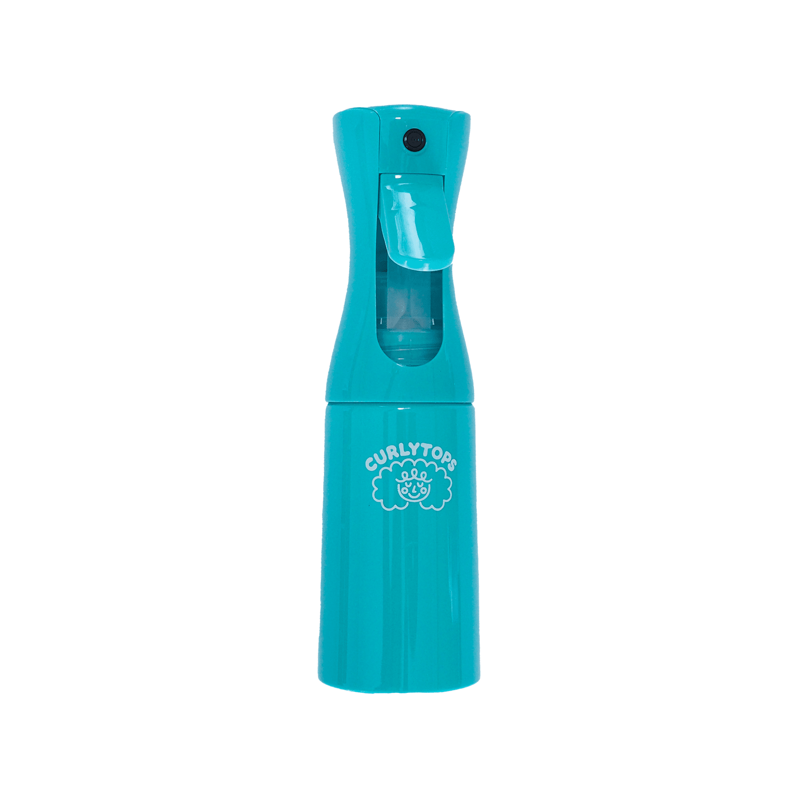 Continuous spray bottle for curly hair