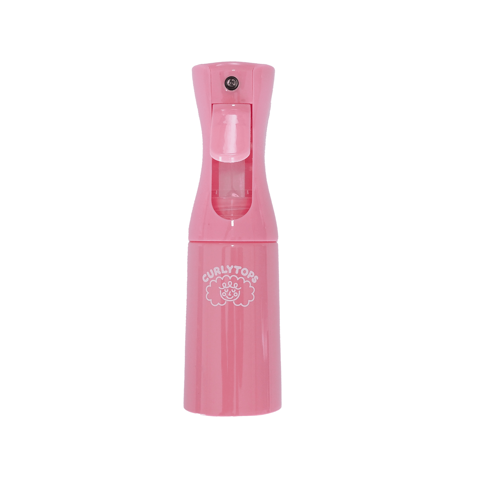 Continuous spray bottle for curly hair
