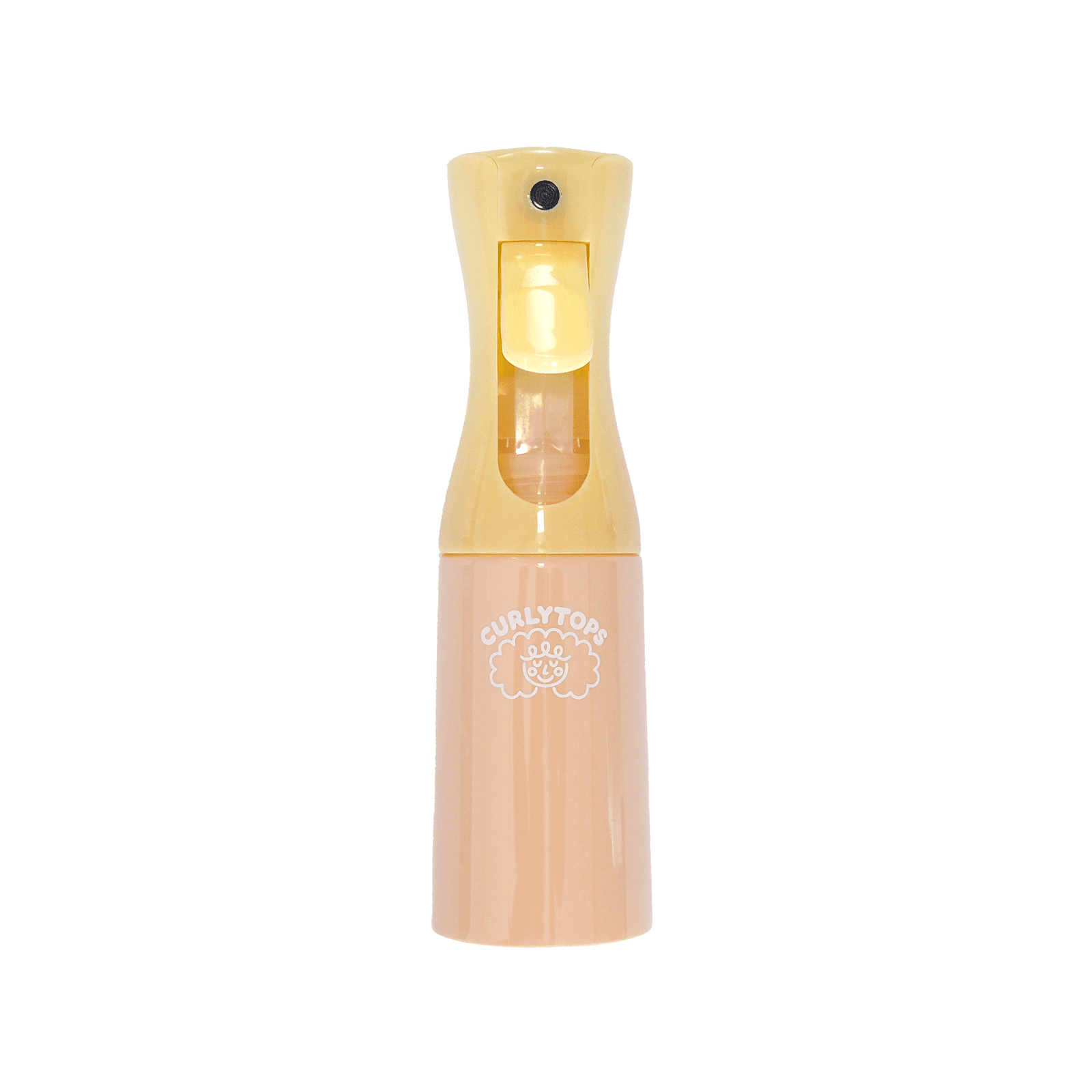 Continuous spray bottle for curly hair