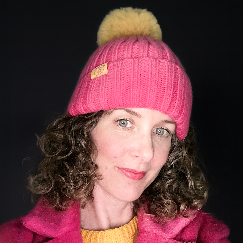 Satin Lined Beanie For Curly Hair Satin Lined Beanie Hat Pink