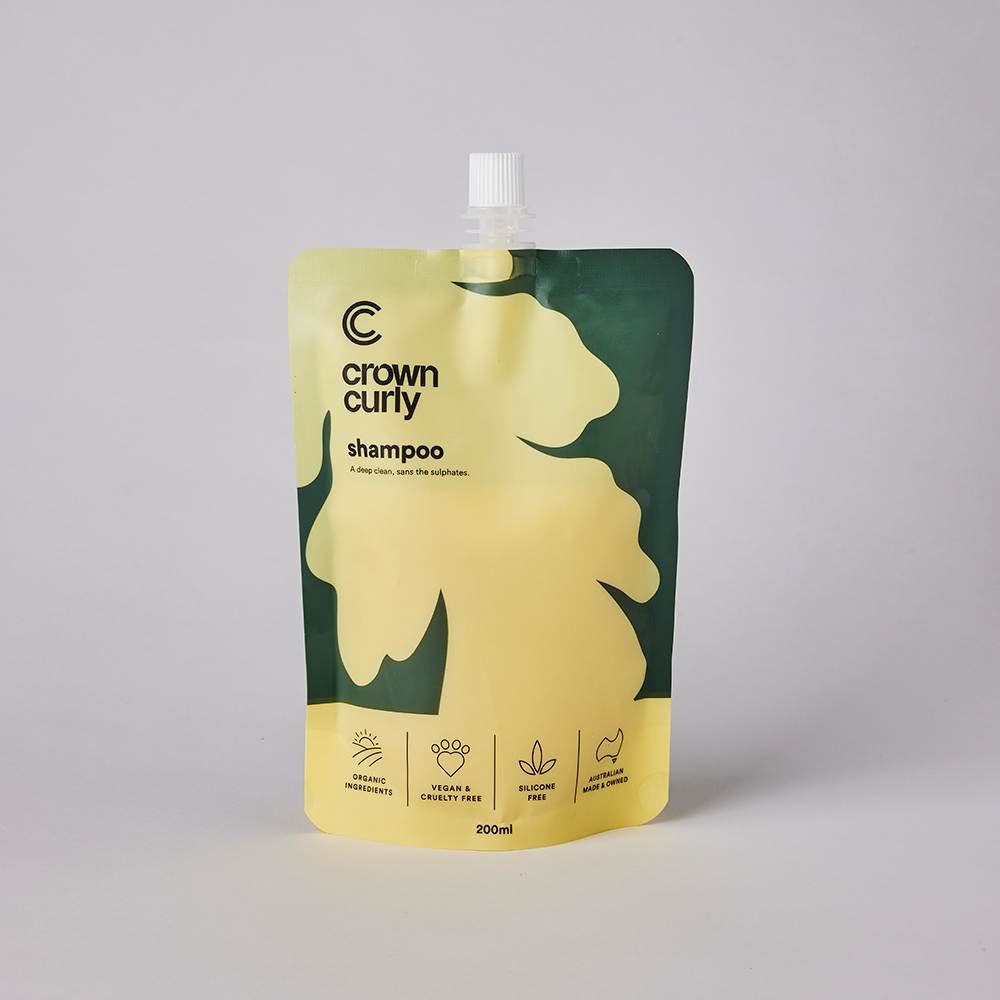 Crown Curly Curly Hair Shampoo